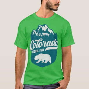 Colorado Nationalpark California Vintages Hochgebi T-Shirt