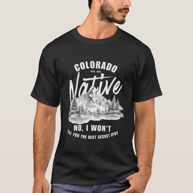 Colorado Native T-Shirt (Vorderseite)