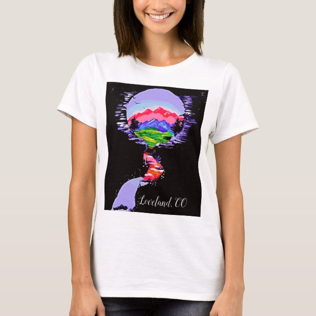 Colorado Nightsky, T - Shirt der Frauen (Vorderseite)