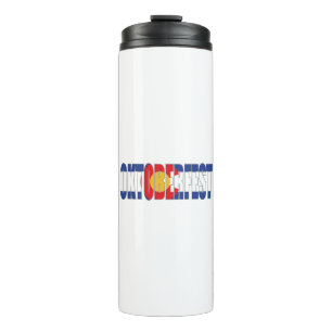 Colorado-Oktoberfest Thermosbecher