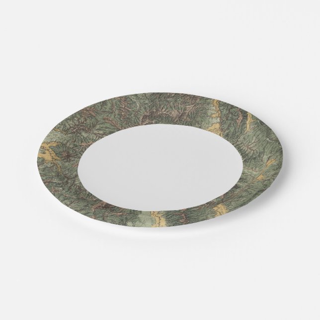 Colorado Pappteller (Schrägansicht)