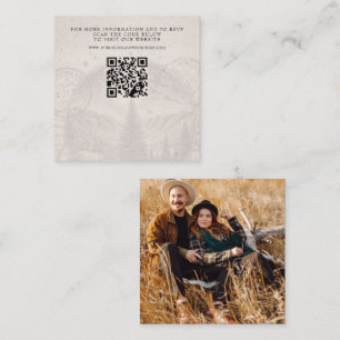 Colorado-Pass-Hochzeit QR Begleitkarte