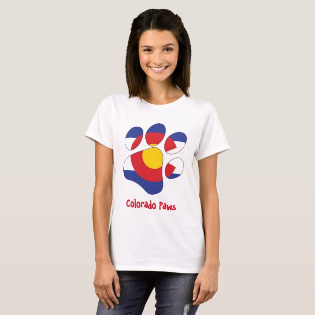 Colorado Paws T-Shirt (Vorne ganz)