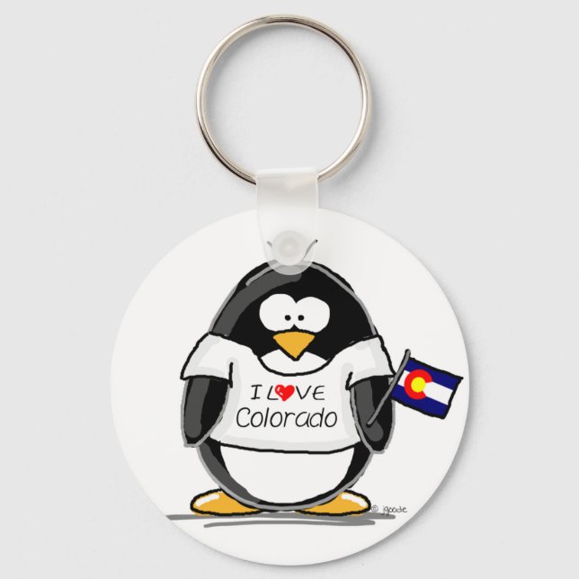 Colorado Penguin Schlüsselanhänger (Vorderseite)