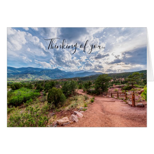 Colorado Pikes Peak Abend Wandern (Vorderseite (Horizontal))