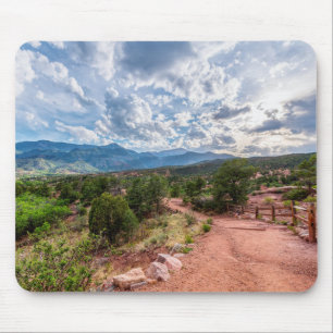 Colorado Pikes Peak Abend Wandern Mousepad