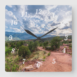 Colorado Pikes Peak Abend Wanderung Uhr