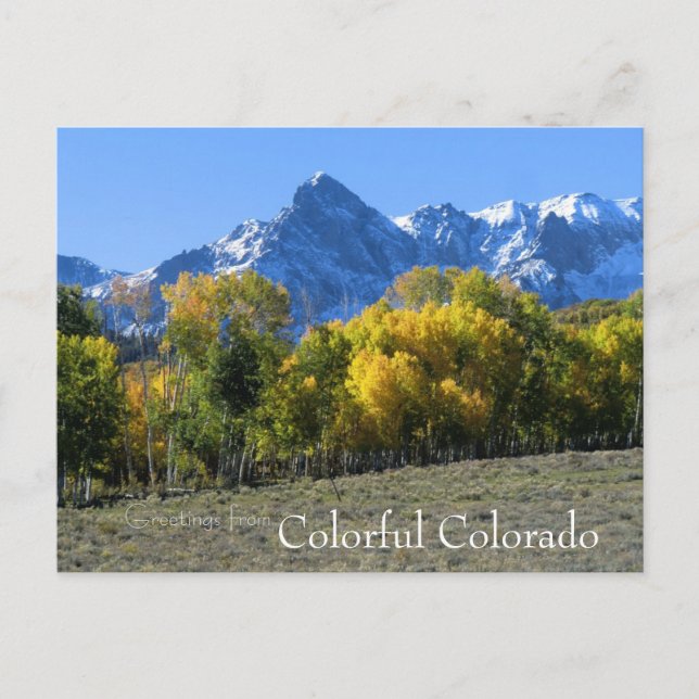 Colorado Postcard Postkarte (Vorderseite)