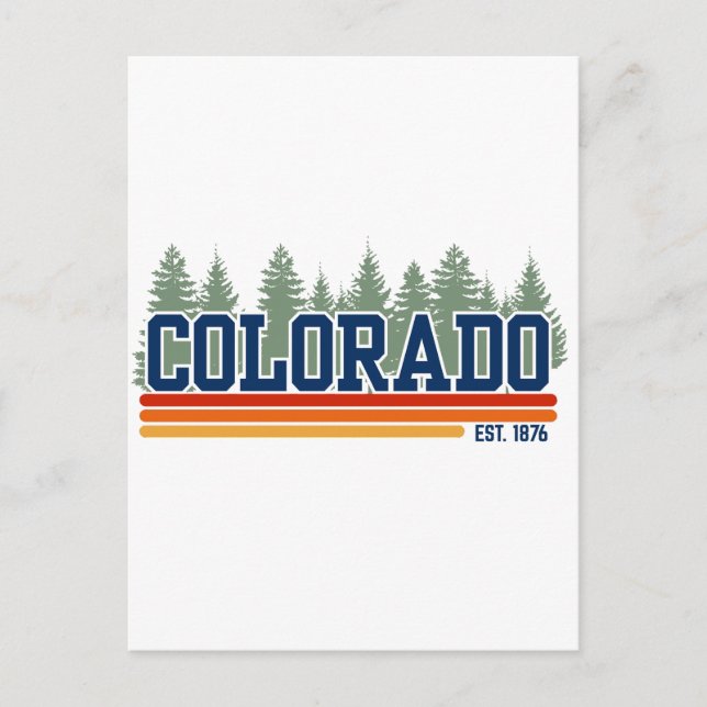 COLORADO POSTKARTE (Vorderseite)