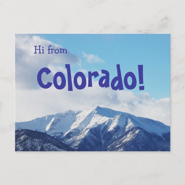 Colorado! Postkarte (Vorderseite)