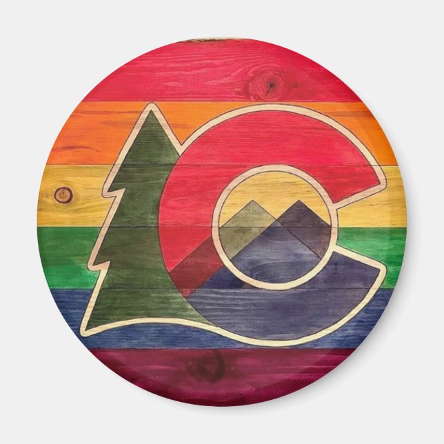 Colorado Pride Magnet (Vorne)