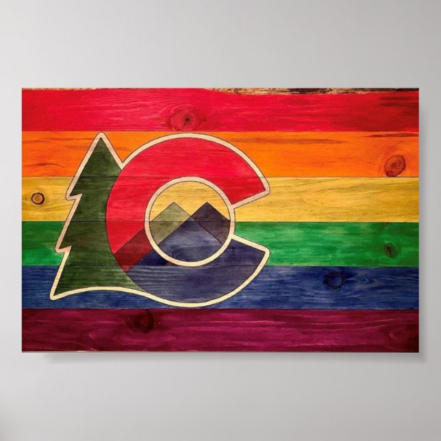 Colorado Pride Poster (Vorne)