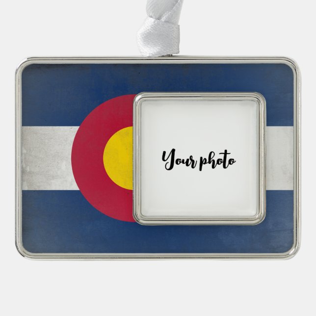 Colorado Rahmen-Ornament Silber (Vorderseite)