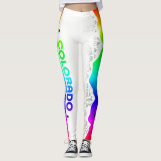Colorado-Regenbogen-Umbau volle Blutmitte von 90 Leggings