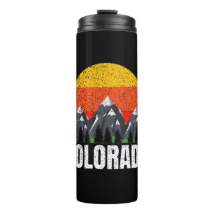 Colorado Retro Sunset Thermosbecher