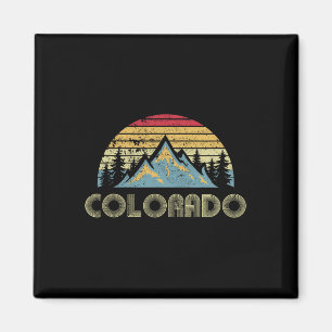 Colorado - Retro Vintage Berge Natur Wandern Magnet