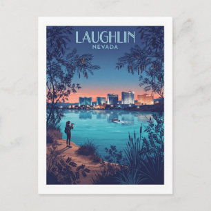 Colorado River bei Laughlin Nevada Geschenk Postkarte