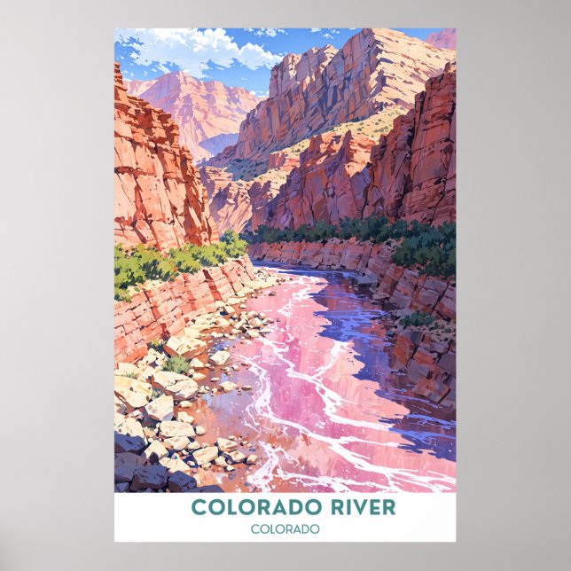 Colorado River, Colorado Poster (Vorne)