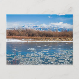 Colorado River im Winter Postkarte
