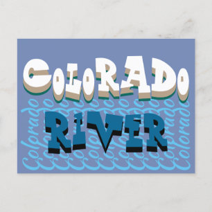 Colorado River Postcard Postkarte