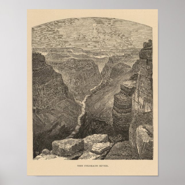 Colorado River Poster (Vorne)