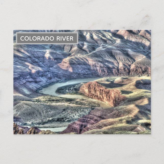 Colorado River Travel Foto Postkarte (Vorderseite)