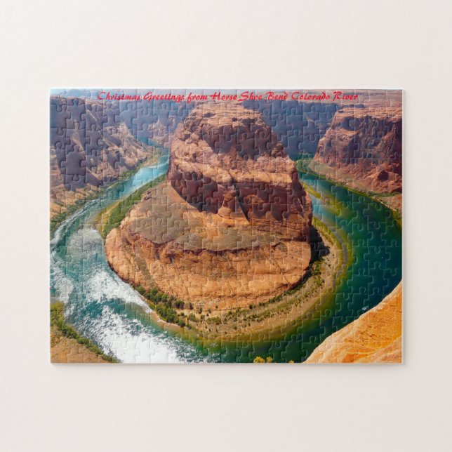 Colorado River Weihnachtsgrüße Puzzle (Horizontal)