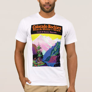 Colorado Rockies ~ Black Hills und Utah T-Shirt