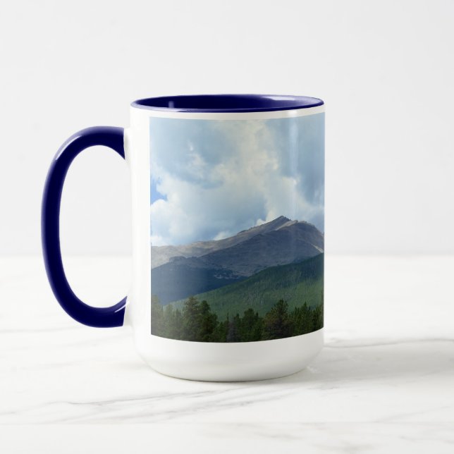 Colorado Rockies' Longs Peak Keramik Tasse (Links)