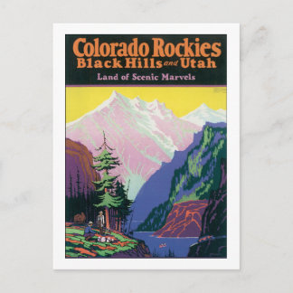 Colorado Rockies Postkarte
