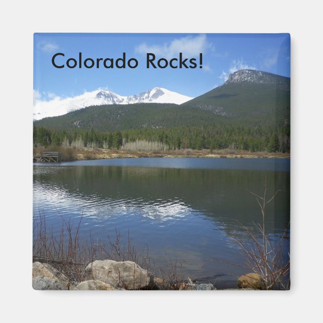 Colorado Rocks! Magnet (Vorne)