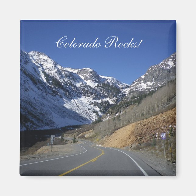 Colorado Rocks! Magnet (Vorne)