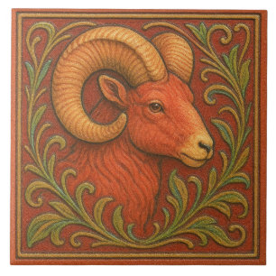 Colorado Rocky Mountain Bighorn - Keramik Tile Fliese