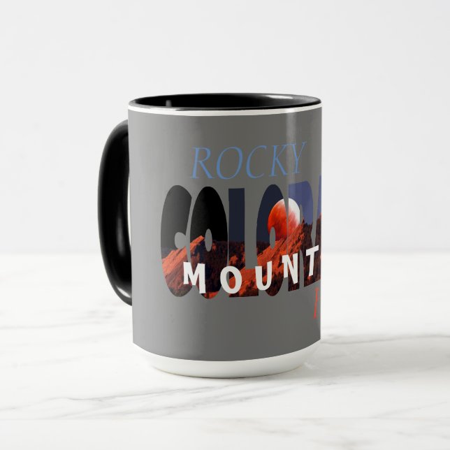 Colorado - Rocky Mountain Hohe Tasse (Vorderseite Links)