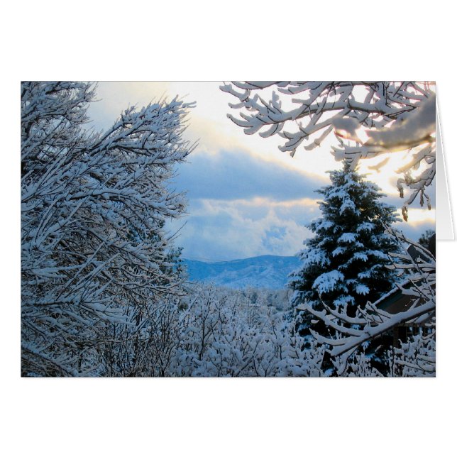 Colorado Rocky Mountain Snow (Vorderseite (Horizontal))