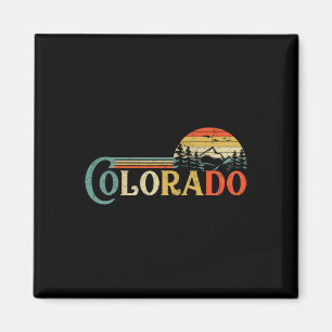 Colorado Rocky Mountain Sun Boulder Wandergeschenk Magnet