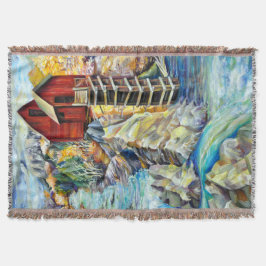 Colorado Rocky Mountains Fluss Crystal Mill Decke