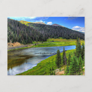 Colorado Rocky Mountains Nationalpark Postkarte