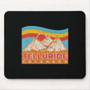 Colorado Rocky Mountains Telluride Skifahren Wande Mousepad