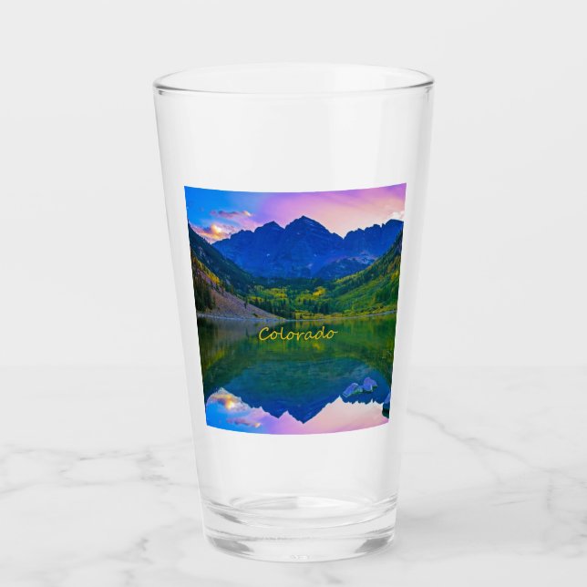 Colorado Rocky Mountains und Lake Glas (Vorderseite)