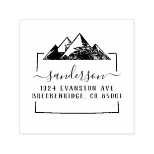 Colorado-Rücksendeadresse-Briefmarke Selbst-Mit Permastempel