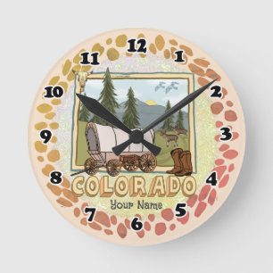 Colorado Rundenuhr Runde Wanduhr