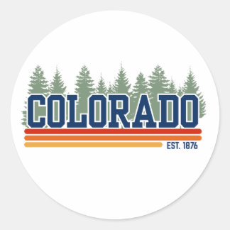 COLORADO RUNDER AUFKLEBER