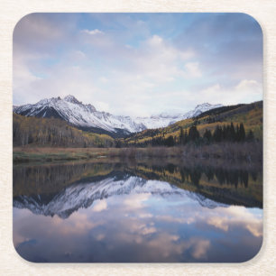 Colorado, San Juan Mountains Rechteckiger Pappuntersetzer
