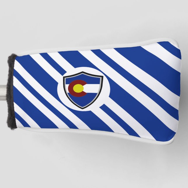 Colorado-Schild Golf Headcover (Vorderseite)