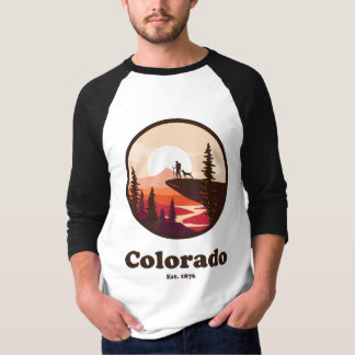 Colorado seit 1876 Retro T-Shirt