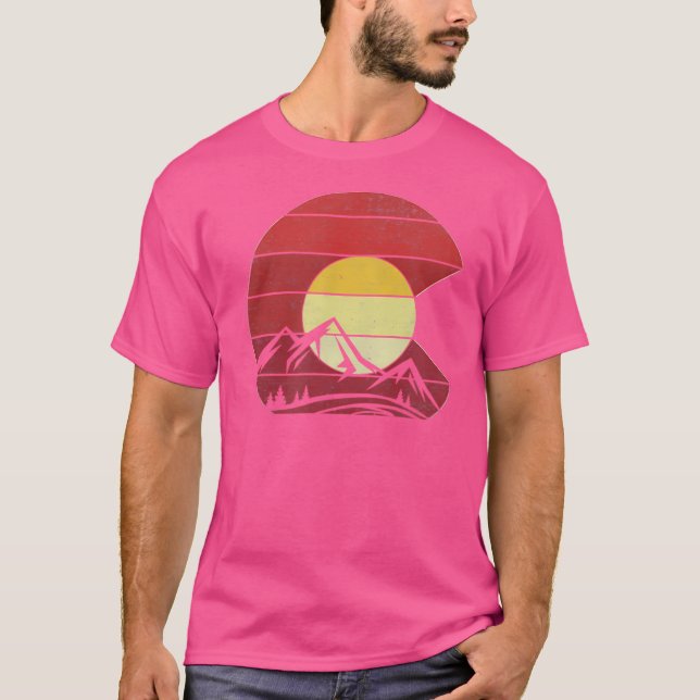 Colorado Shirts for Men Women Mountains Nature Hi (Vorderseite)