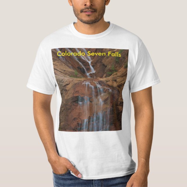 Colorado sieben Fall-T - Shirt-weißer Männer T-Shirt (Vorderseite)