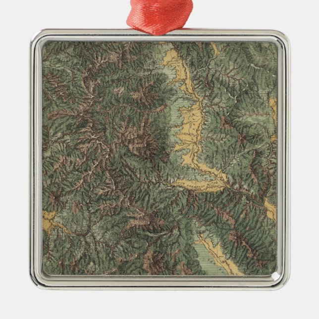 Colorado Silbernes Ornament (Vorne)