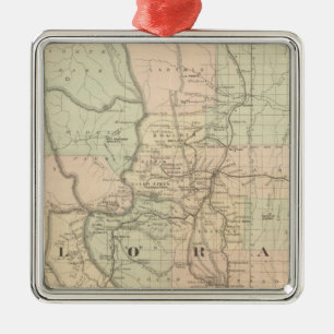 Colorado Silbernes Ornament